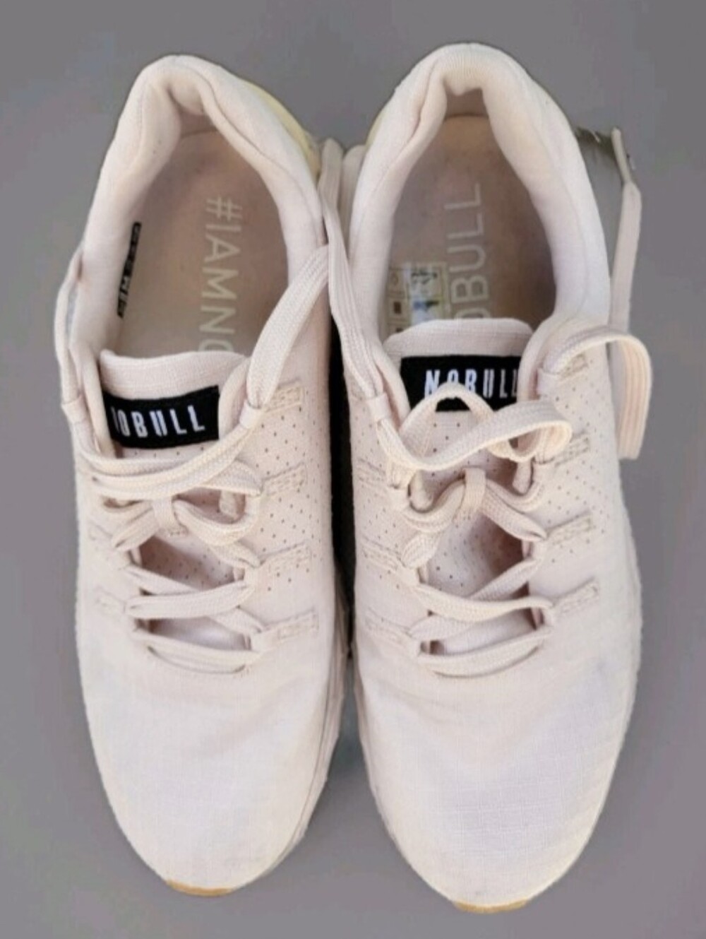 NOBULL Womens Pink Gum Size 7 Low Top LaceUp Athletic Sneakers Solid - Picture 2 of 10